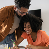 Foster dad teaches teenage girl to drive a car